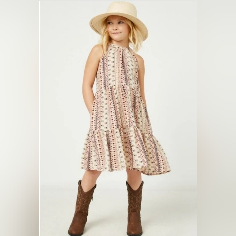 Boho Western Tiered Dress